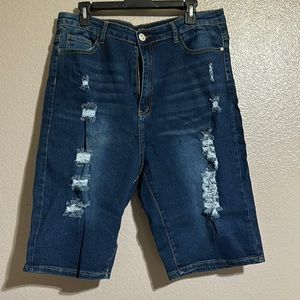 BBA Denim shorts 3xl
